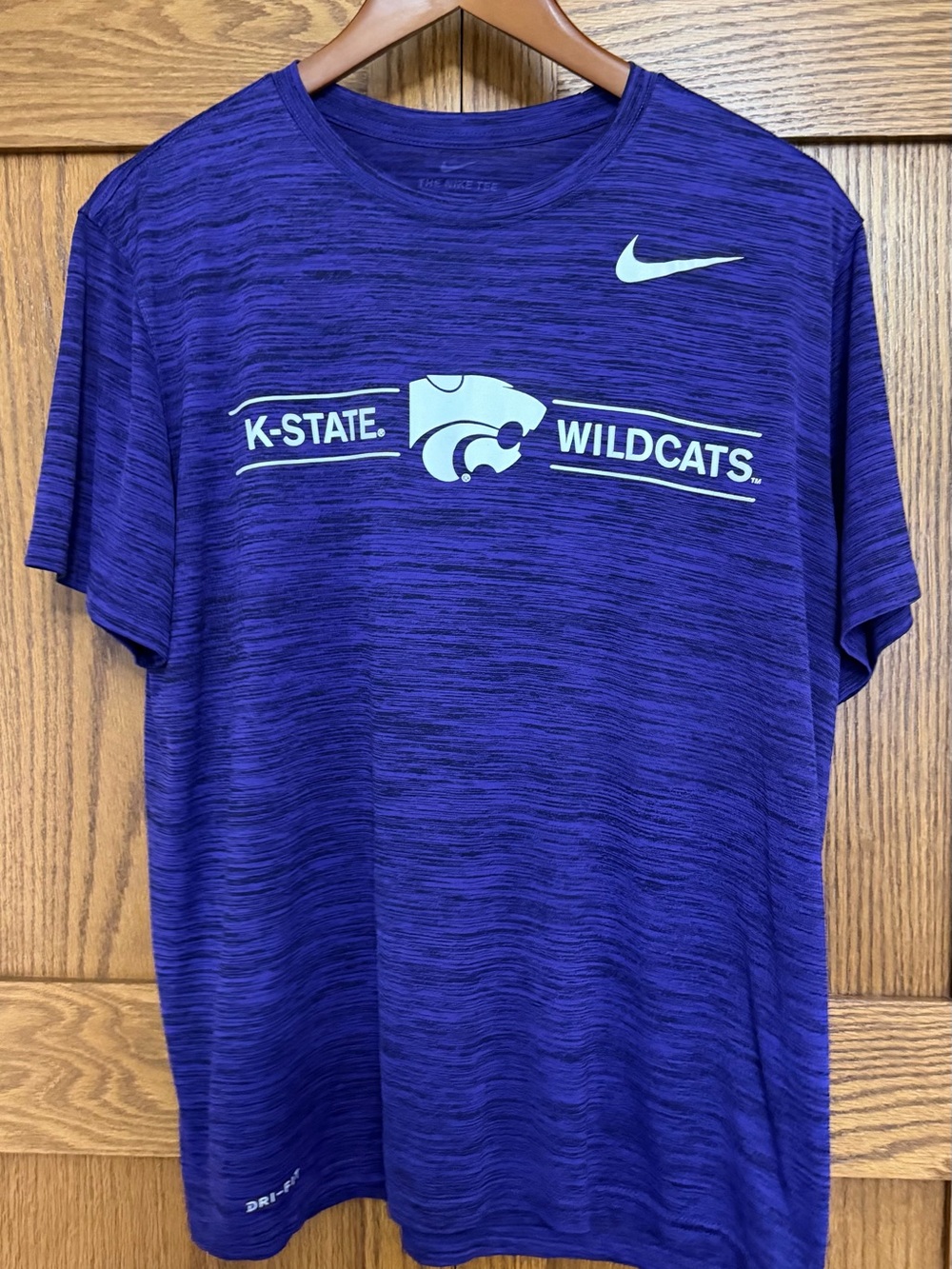 Nike Purple K-State Wildcats Dri-FIT Short Sleeve Tee